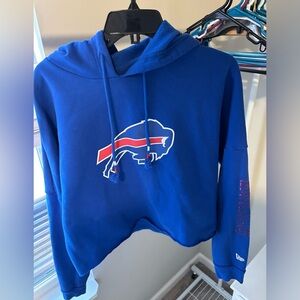 Buffalo Bills Women’s Crop Hoodie, new era brand